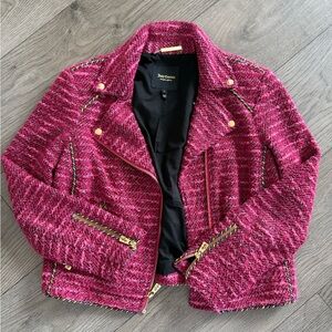 Juicy Couture pink Tweed Jacket